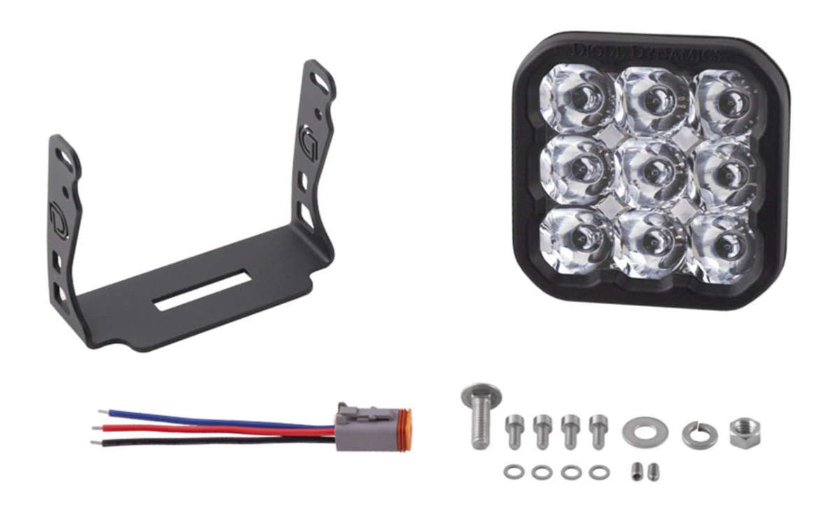 Stage Series 5" White Pro LED Pod (one) by Diode Dynamics
