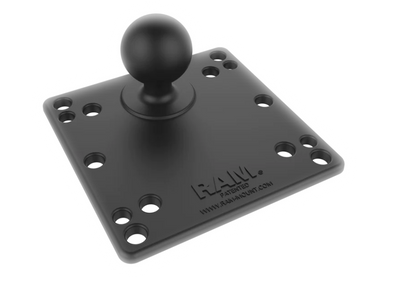 100x100mm VESA Plate with Ball - C Size by RAM® Mounts