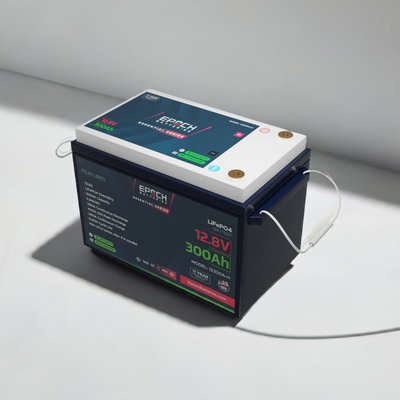 12V 300Ah Essential Series - Bluetooth & Heated LiFePO4 Battery by Epoch Batteries