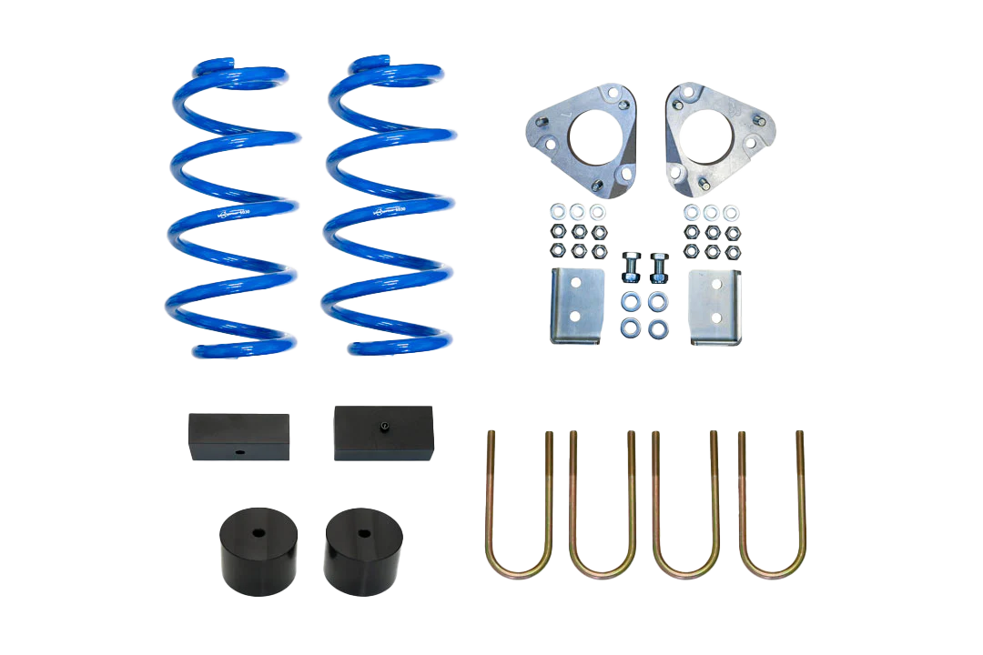 Topo 2.0 Front and rear Lift Kit Ford Transit 2013+ by Van Compass