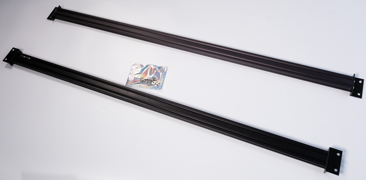 80/20 Roof Rack Cross Bars by FreedomVanGo