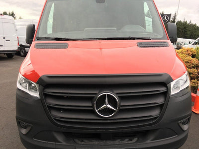 Terrawagen Aero Hood Spoiler for Tiffin Open Trail installed on red sprinter 