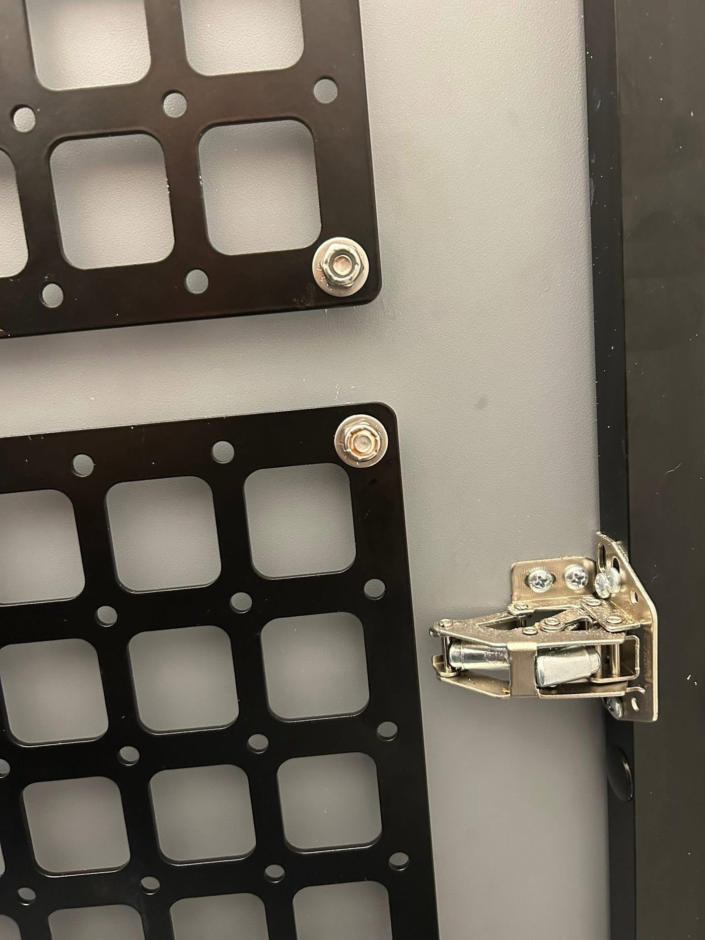 The Original Revel Shower Door MOLLE Panel by FreedomVanGo