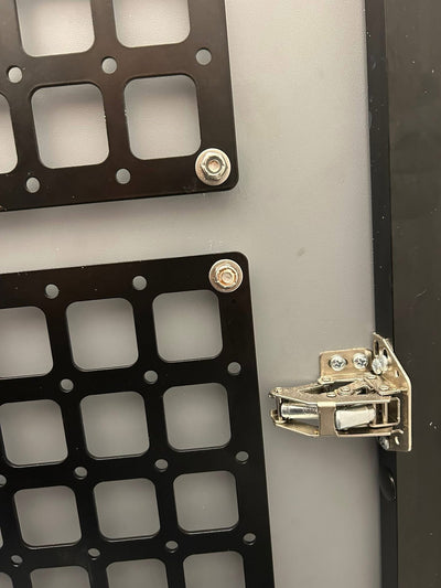The Original Revel Shower Door MOLLE Panel by FreedomVanGo