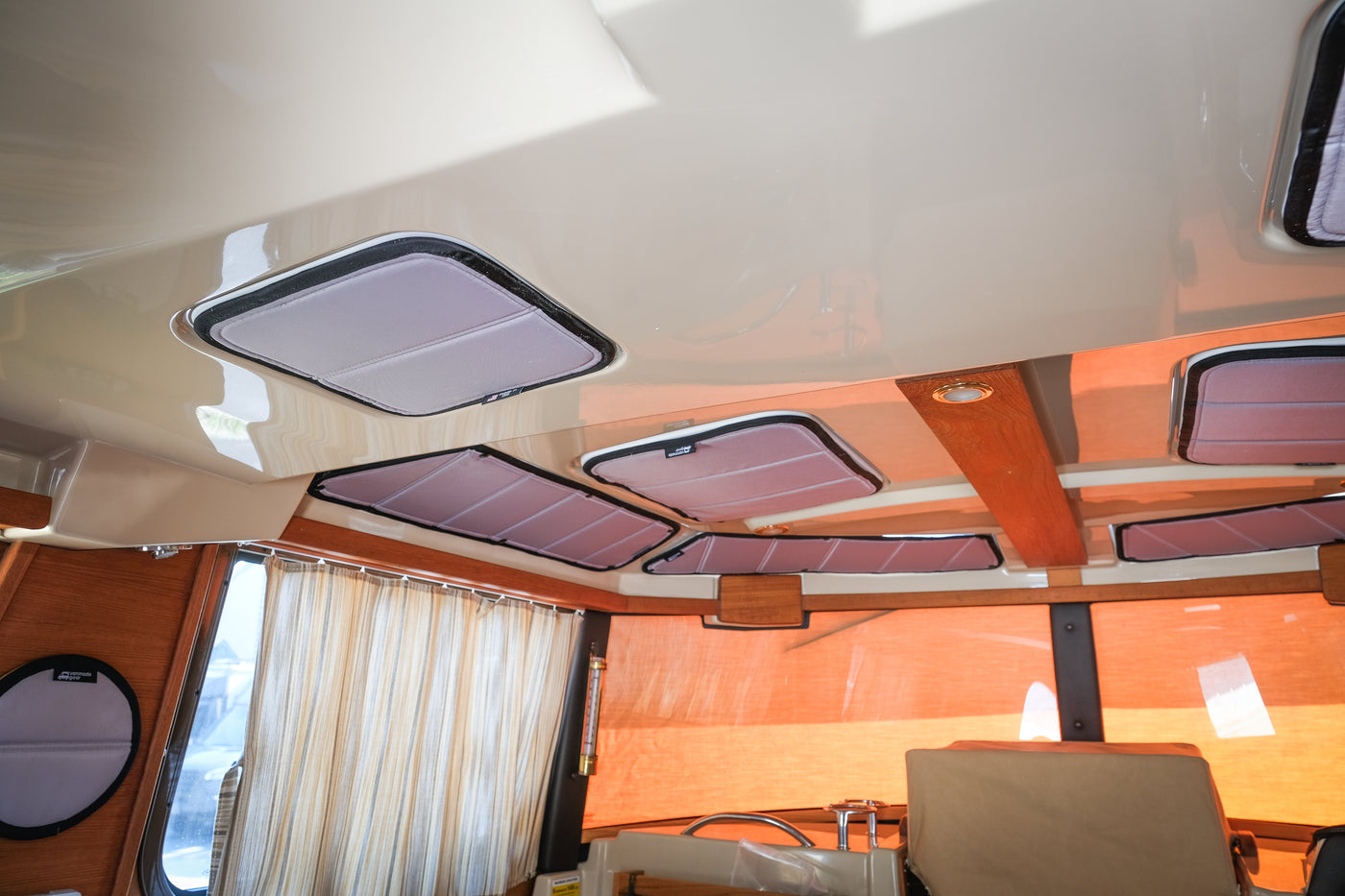 Ranger Tug R-23, R-25 and R-27 Aft Skylight Cover (Set of 2) by FreedomVanGo
