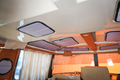 Ranger Tug R-23, R-25 and R-27 Aft Skylight Cover (Set of 2) by FreedomVanGo