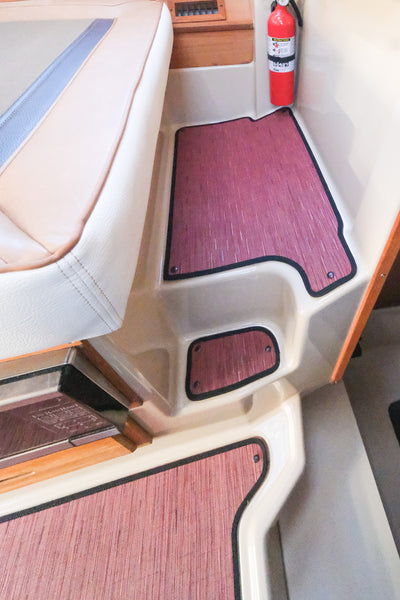 Ranger Tugs 2017+ R-23 Passenger Step Mat Set by FreedomVanGo