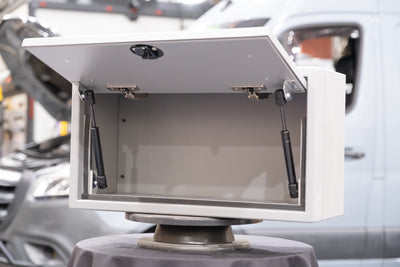 Winnebago Ekko Foot of Bed Cabinet by Van Wife Components
