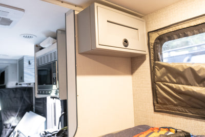 Winnebago Ekko Foot of Bed Cabinet by Van Wife Components