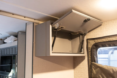 Winnebago Ekko Foot of Bed Cabinet by Van Wife Components