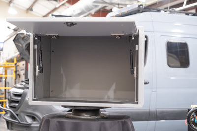 Winnebago Ekko 23b Passenger Side Front Cabinet Upgrade by Van Wife Components