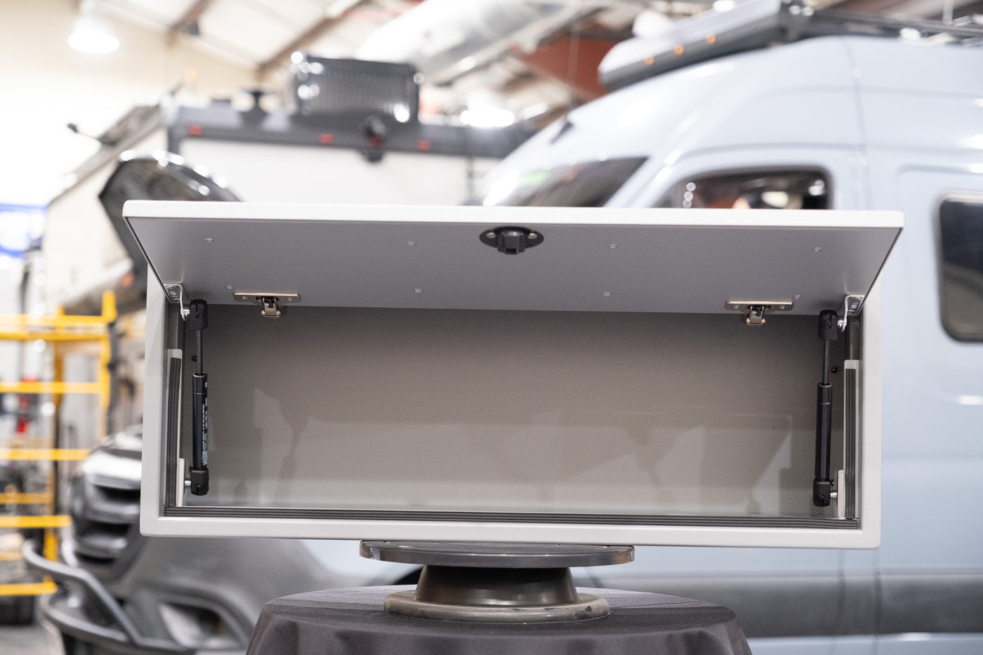 Winnebago Ekko 23B Over Entry Door Cabinet by Van Wife Components