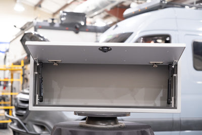 Winnebago Ekko 23B Over Entry Door Cabinet by Van Wife Components