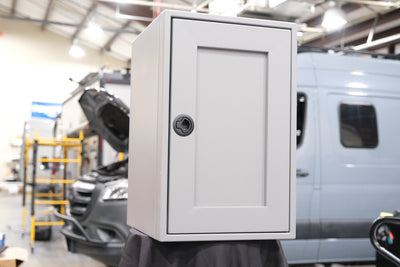 Winnebago Ekko Sprinter 23B Right of Microwave Cabinet by Van Wife Components