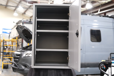 Winnebago Ekko Sprinter 23B Right of Microwave Cabinet by Van Wife Components
