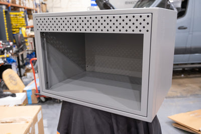 Winnebago Ekko Sprinter 23B Microwave Cabinet by Van Wife Components