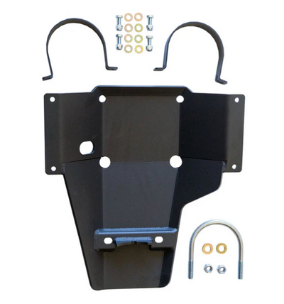 Van Compass Differential Skid Plate for Tiffin Open Trail with brackets and hardware