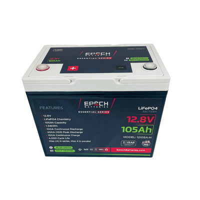Epoch 12 105Ah Battery - Essential Series 