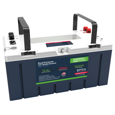 Epoch 12V 300Ah cranking & deep cycle battery