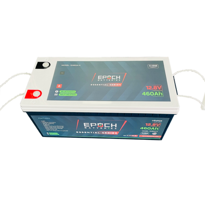 Epoch 12V 460Ah Essential Series Battery - top down view