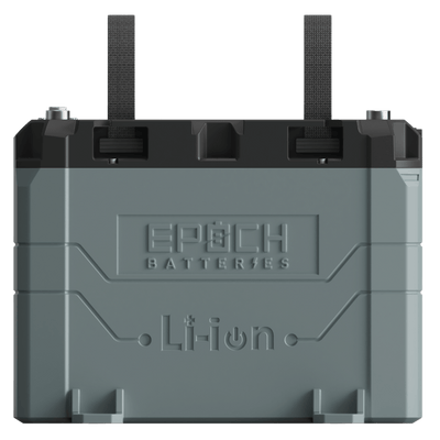 Epoch 12V 50Ah LiFePO4 Lithium Battery with Bluetooth, Heating & Waterproofing 