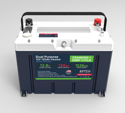Epoch 12V 120Ah Cranking and Deep Cycle Battery
