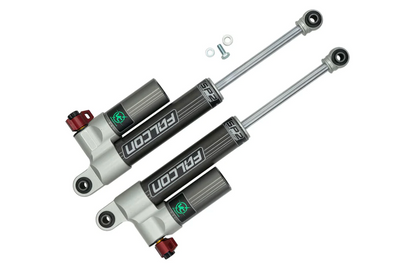 Van Compass tuned Falcon 3.3 Fast Adjust rear shocks for Tiffin Open Trail