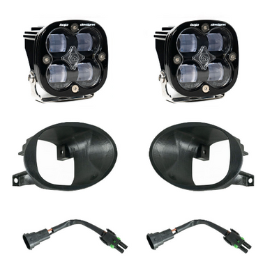 Bajaj Designs Fog Pocket Light Kit for Tiffin Open Trail - color: clear