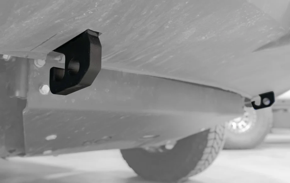 Van Compass Front Tow Points for Tiffin Open Trail - installed