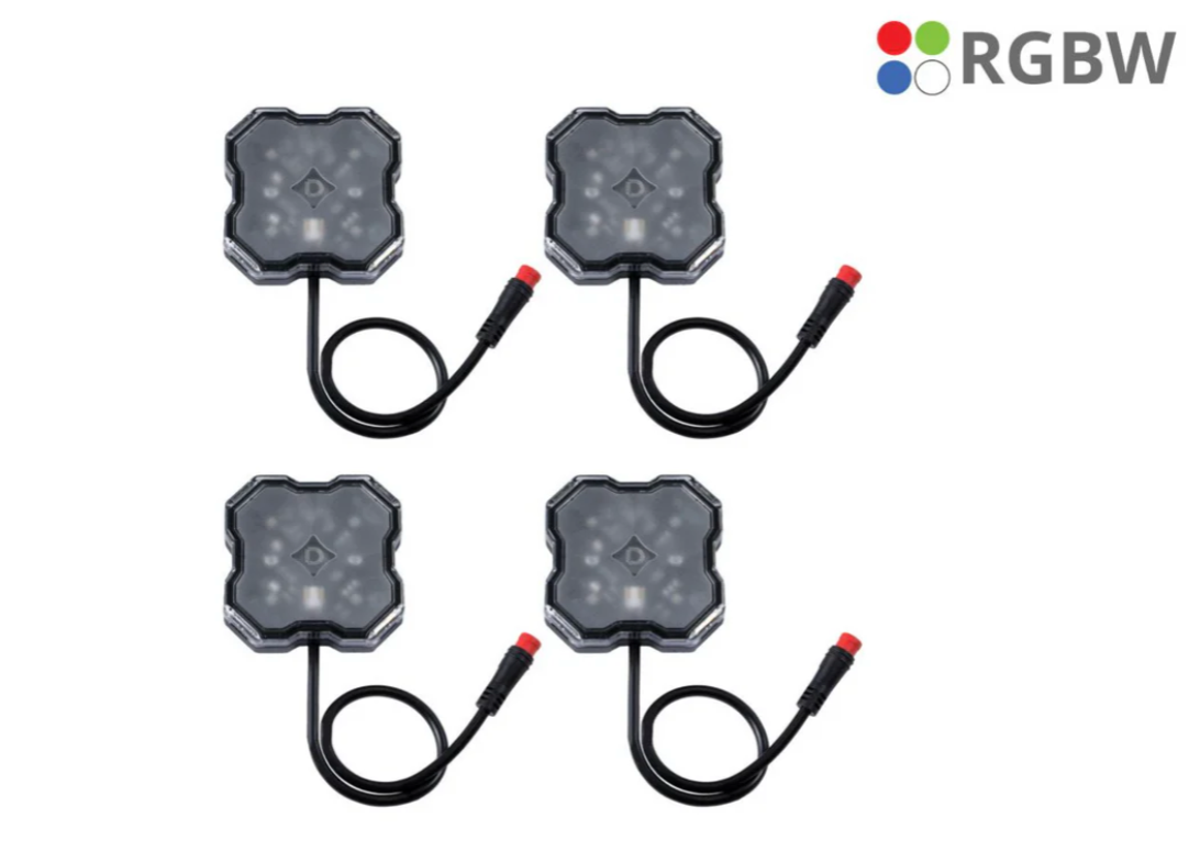 Diode Dyanmcis RGBW LED Rock Lights - 4 pack
