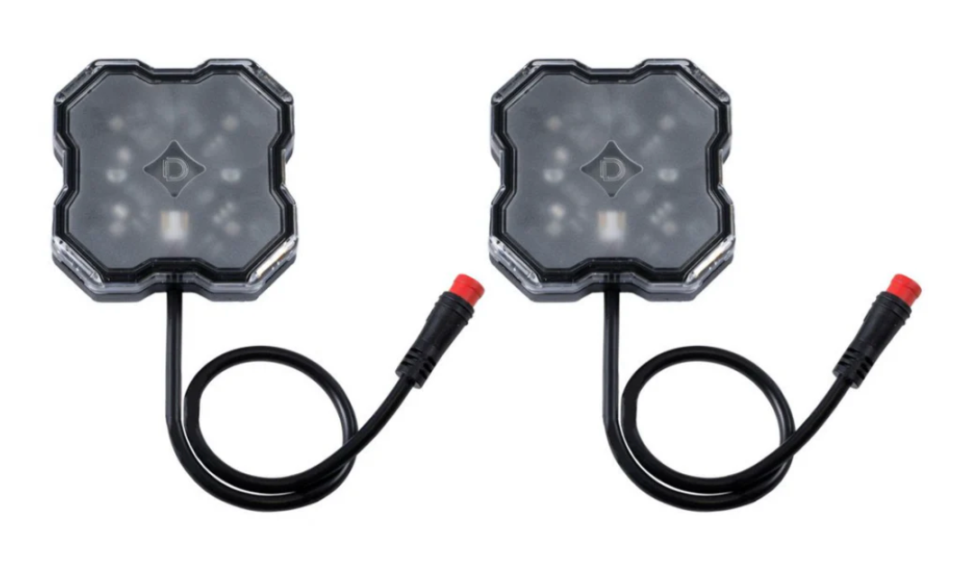 Diode Dynamics RGBE LED Rock Lights - Pack of 2