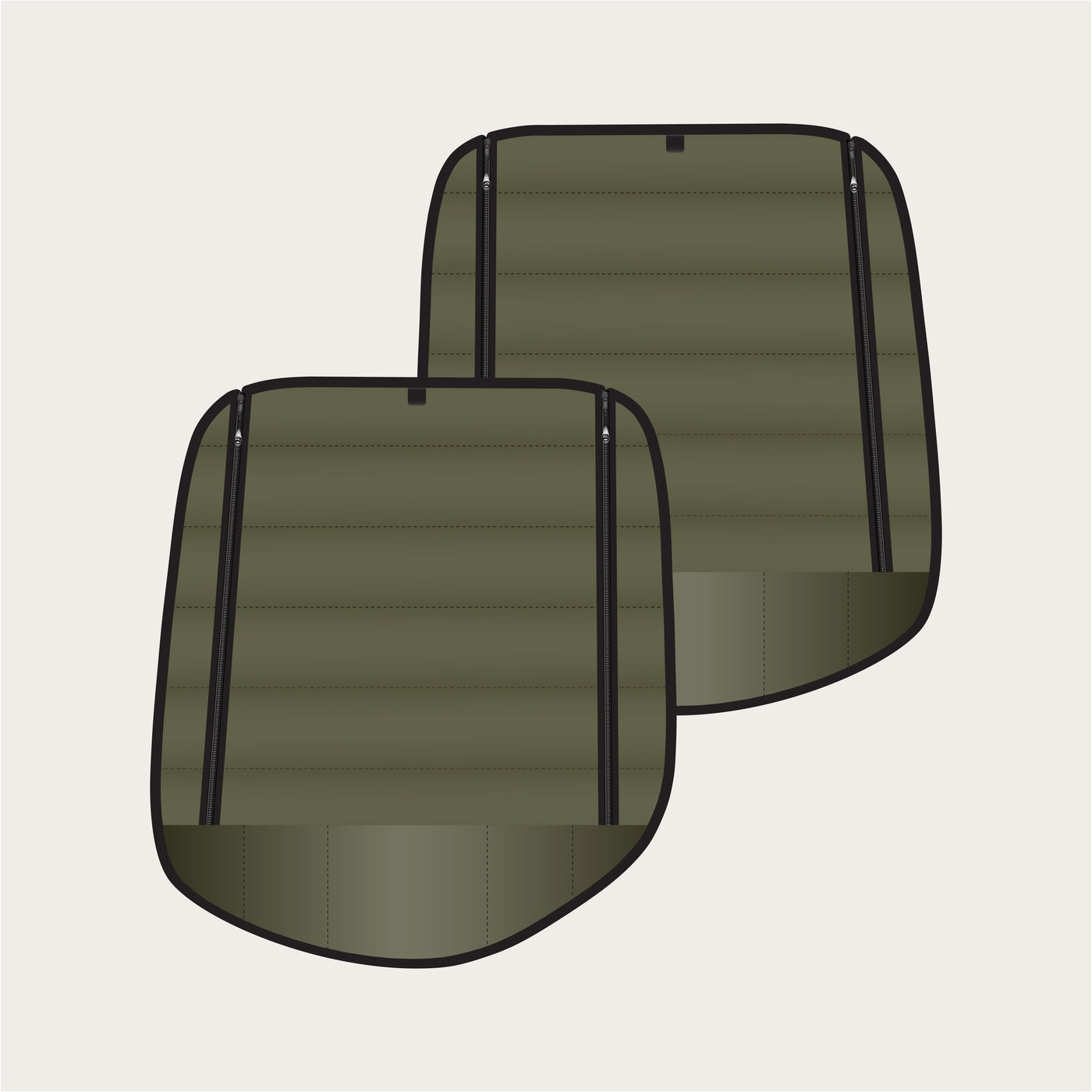 Storyteller - Rear Doors (set) Zipper Series by Vanmade Gear