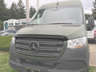 907 Mercedes Sprinter Aero Hood Spoiler (2019+) by Terrawagen