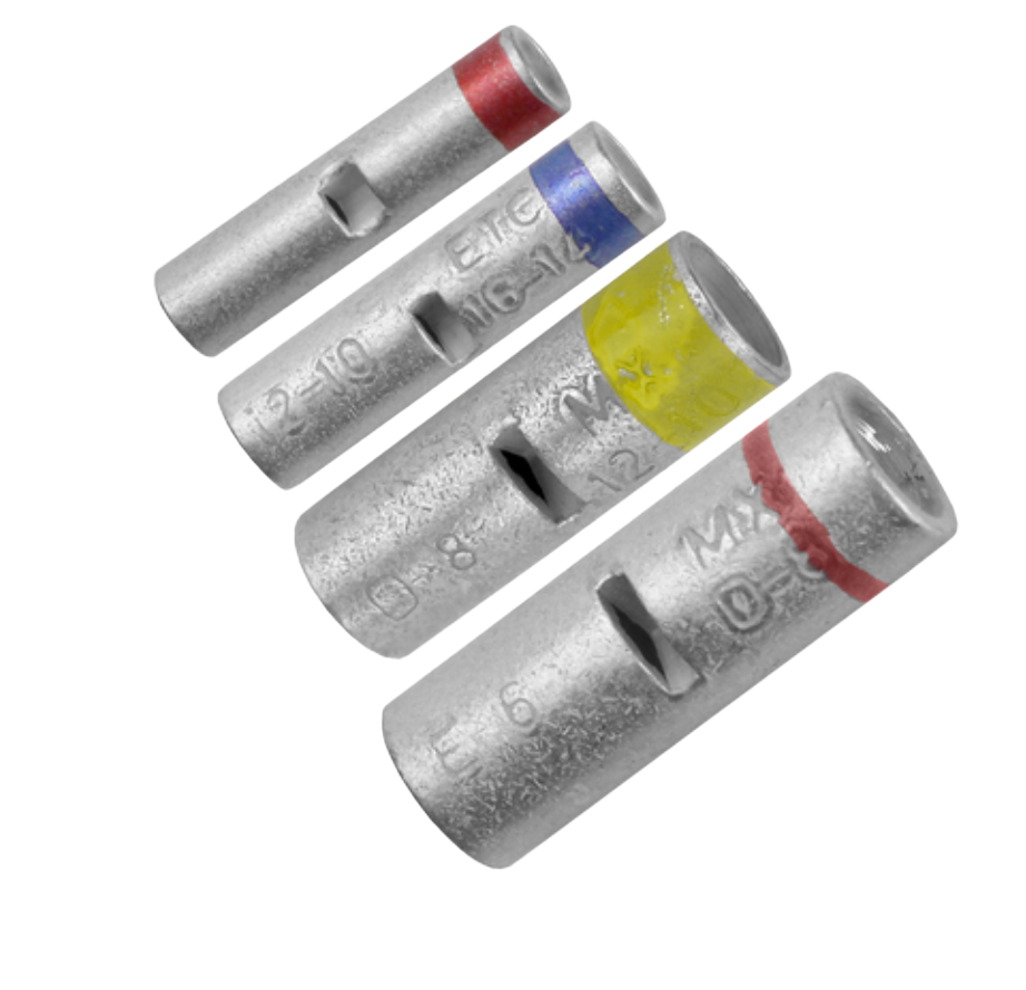 Step Down Tinned Butt Splices - 8 to 6 Wire Gauge by Pacer Group