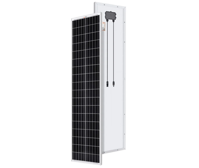 Mega 100 Slim | 100 Watt 12V Solar Panel Slim Edition by Rich Solar