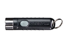 KL20R 350 Lumen Rechargeable Mini Flood Beam Keychain Flashlight by Coast