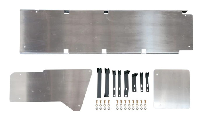 Fuel Tank Skid Plate, S&B Extended Range Compatible - Sprinter 4X4 and AWD (2019+) by Van Compass