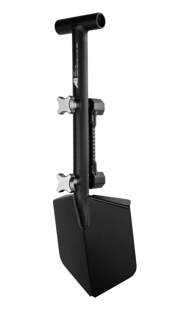 Shovel / Mount Combo - Black Mini Shovel / Black SSM with Knobs by Agency 6