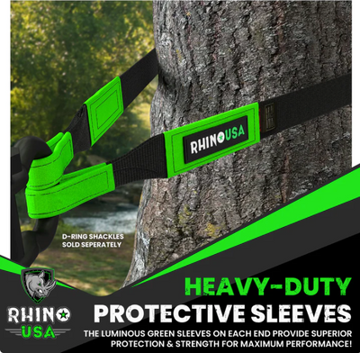 3" x 8' Recovery Tree Saver Strap by Rhino USA