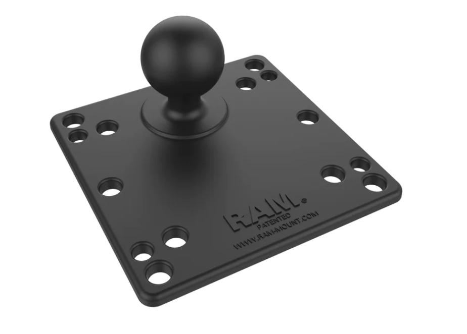 100x100mm VESA Plate with Ball - C Size by RAM® Mounts