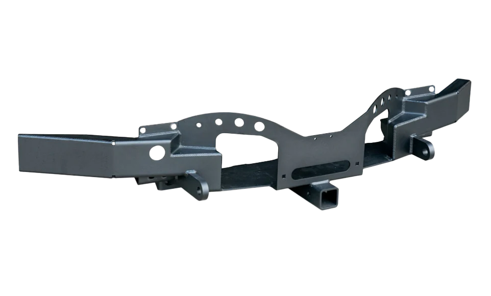 Van Rear Winch Front Winch Mount with Bull Bar - Winnebago Sprinter Ekko 23b by Van C ...