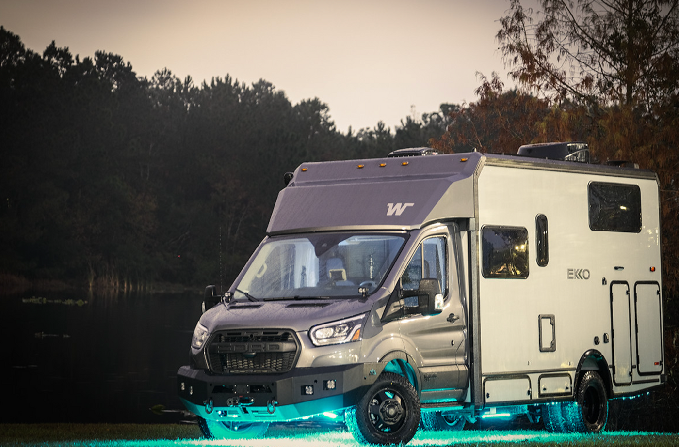 Underglow Kit for Winnebago Transit Ekko 22a by FreedomVanGo