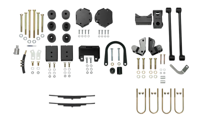 Striker 4X4 2" Lift Kit (3 / 4.3 to 5 / 6.3 Upgrade) - Sprinter 4X4 (2015-2022 2500 Single Rear Wheel) by Van Compass