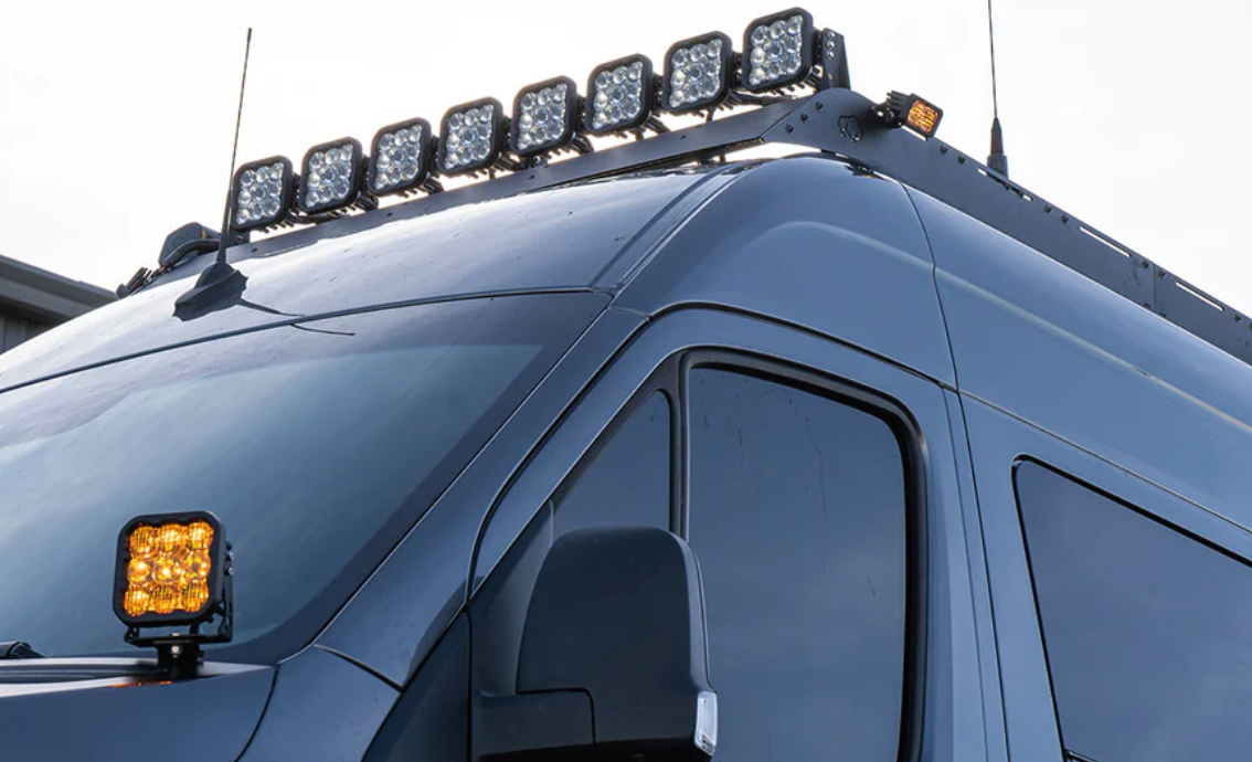 Flatpack Roof Rack for Mercedes Sprinter (2007+) by Roambuilt