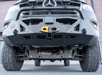 Low-Pro Front Bumper for Mercedes Sprinter (2019-2024) by Roambuilt