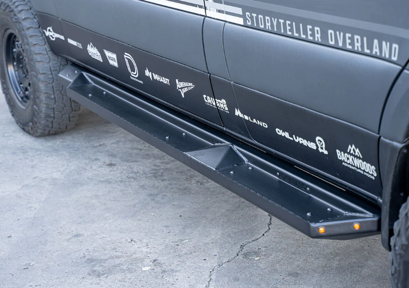 Mercedes Sprinter Side Steps - Flat Version (Driver Side) by Roambuilt