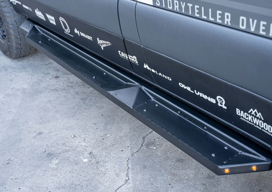 Mercedes Sprinter Side Steps - Flat Version (Driver Side) by Roambuilt