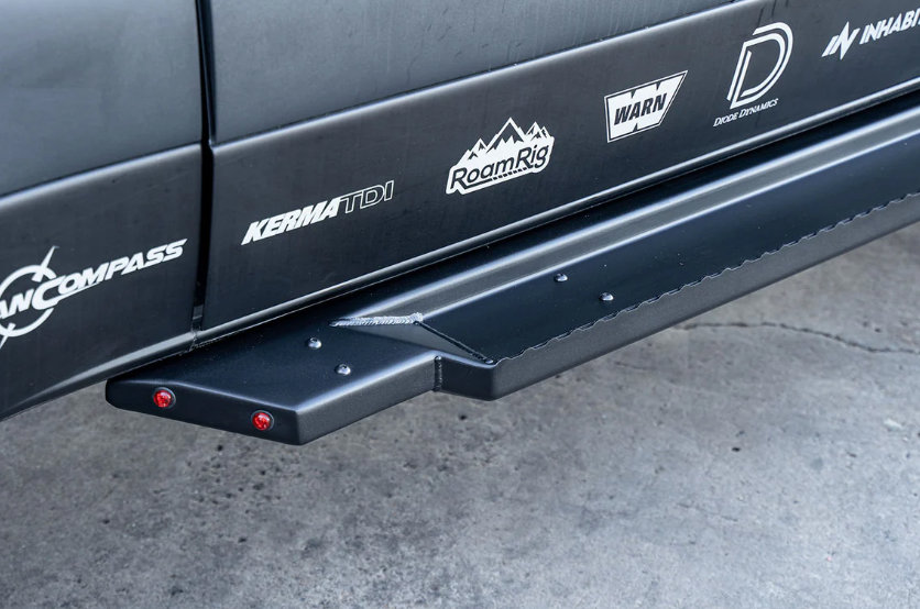 Mercedes Sprinter Side Steps - Flat Version (Driver Side) by Roambuilt