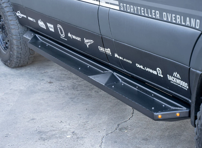 Mercedes Sprinter Side Steps - Flat Version (Passenger Side) by Roambuilt