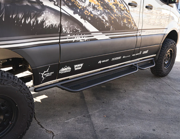 Mercedes Sprinter Side Steps - Tube Version (Passenger Side) by Roambu ...